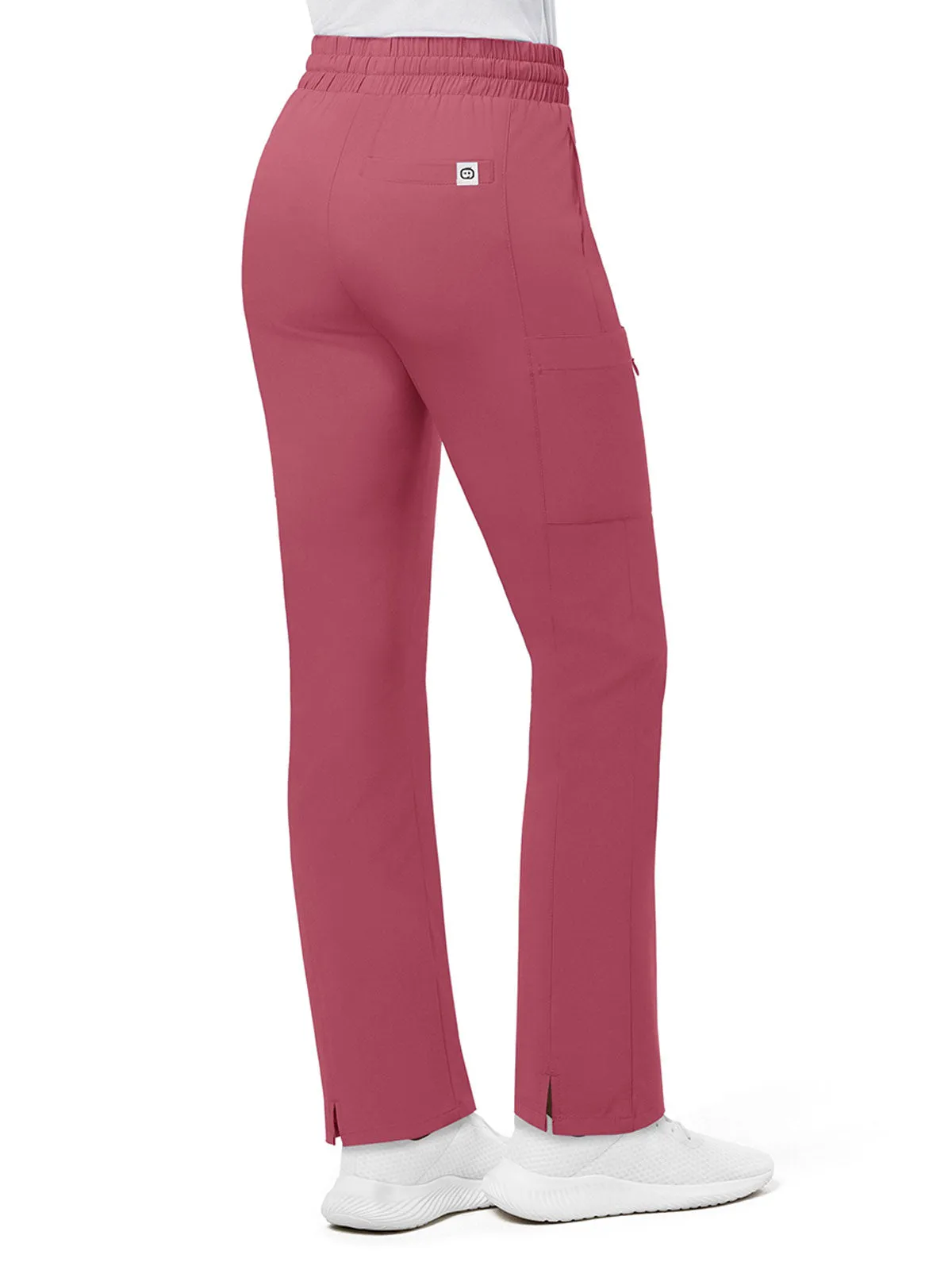 Renew - Women's High Waist Slim Leg Scrub Pant