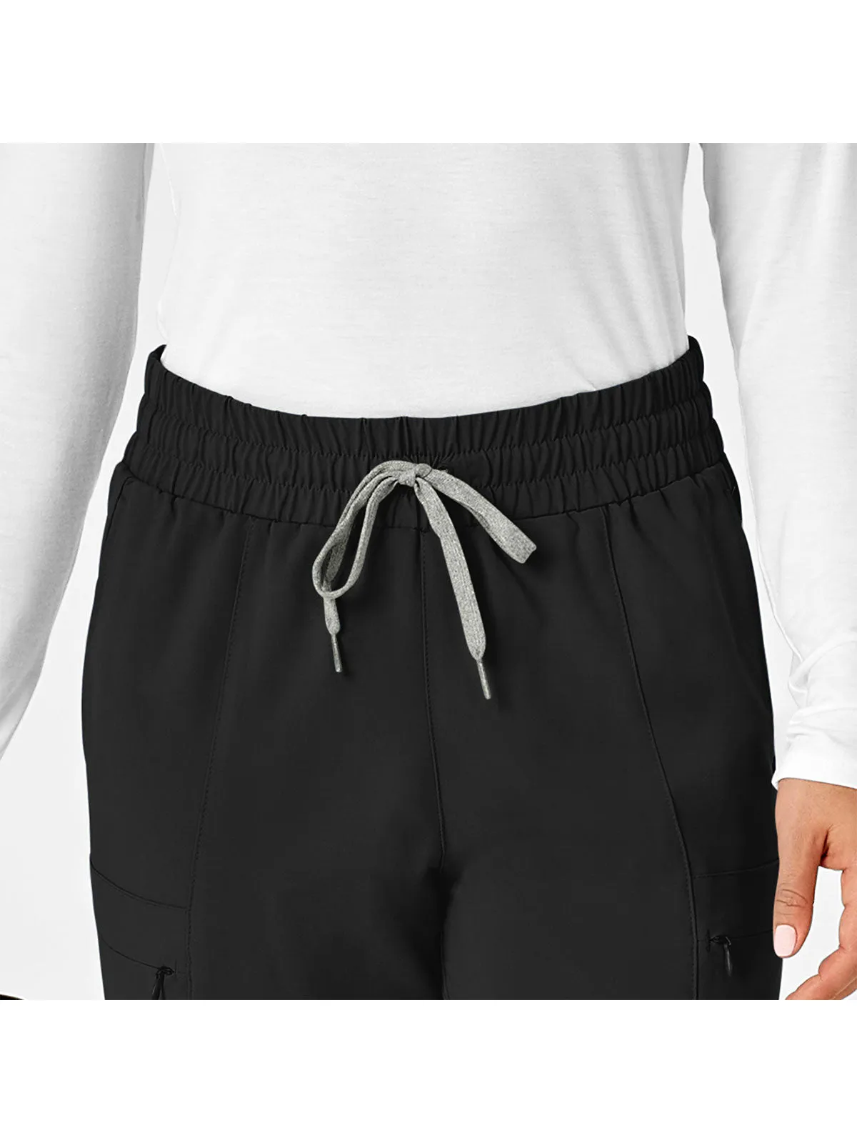 Renew - Women's High Waist Slim Leg Scrub Pant