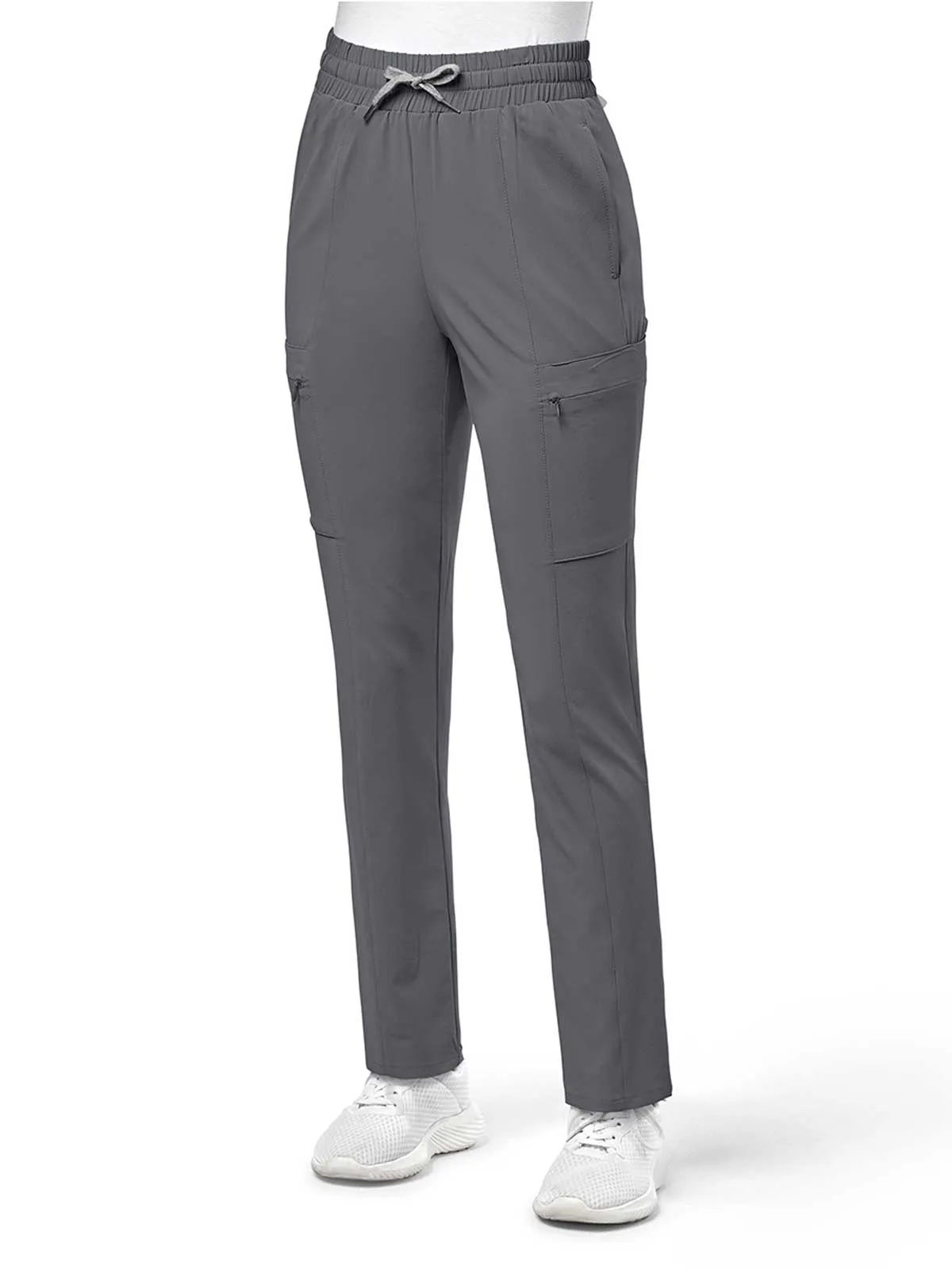 Renew - Women's High Waist Slim Leg Scrub Pant