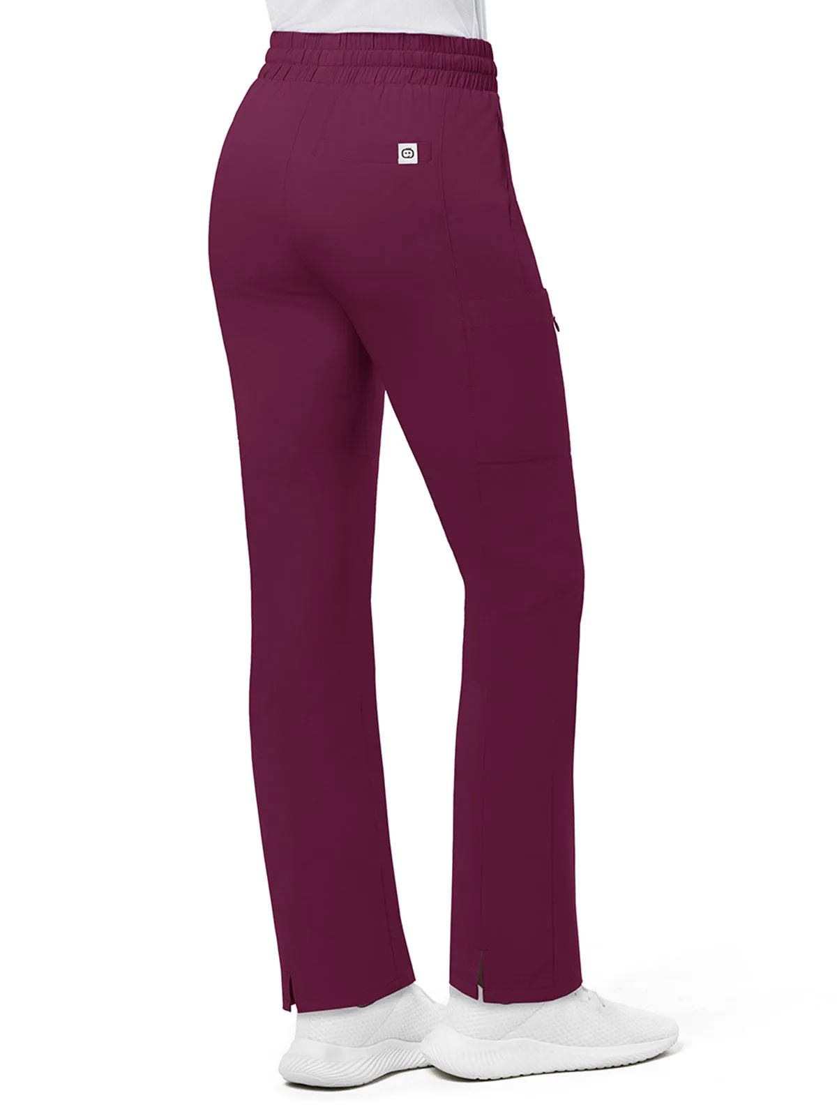 Renew - Women's High Waist Slim Leg Scrub Pant