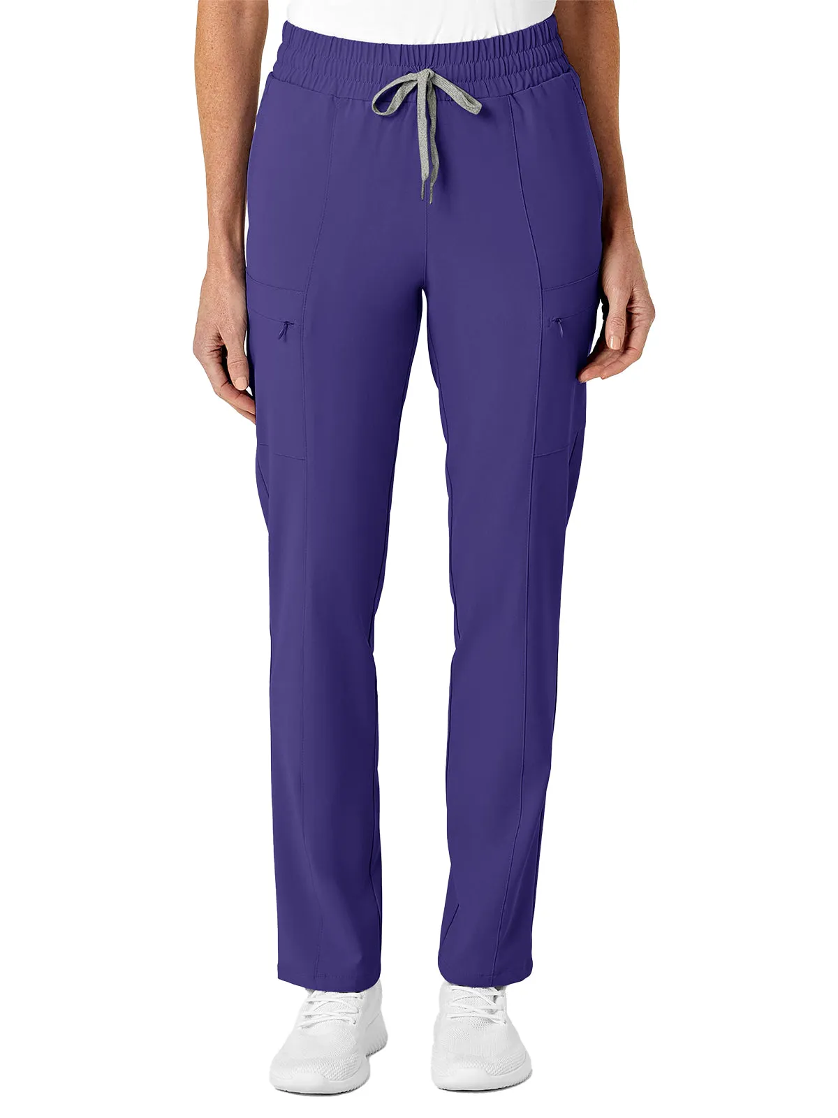 Renew - Women's High Waist Slim Leg Scrub Pant