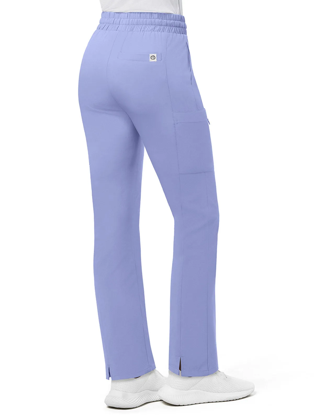 Renew - Women's High Waist Slim Leg Scrub Pant