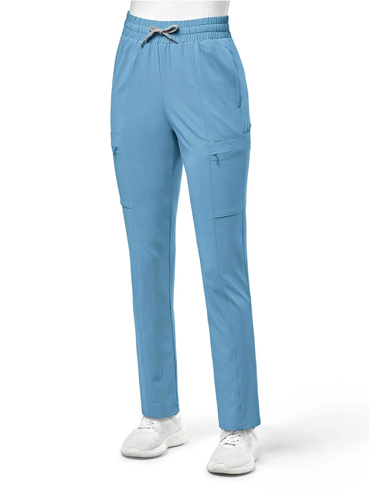 Renew - Women's High Waist Slim Leg Scrub Pant