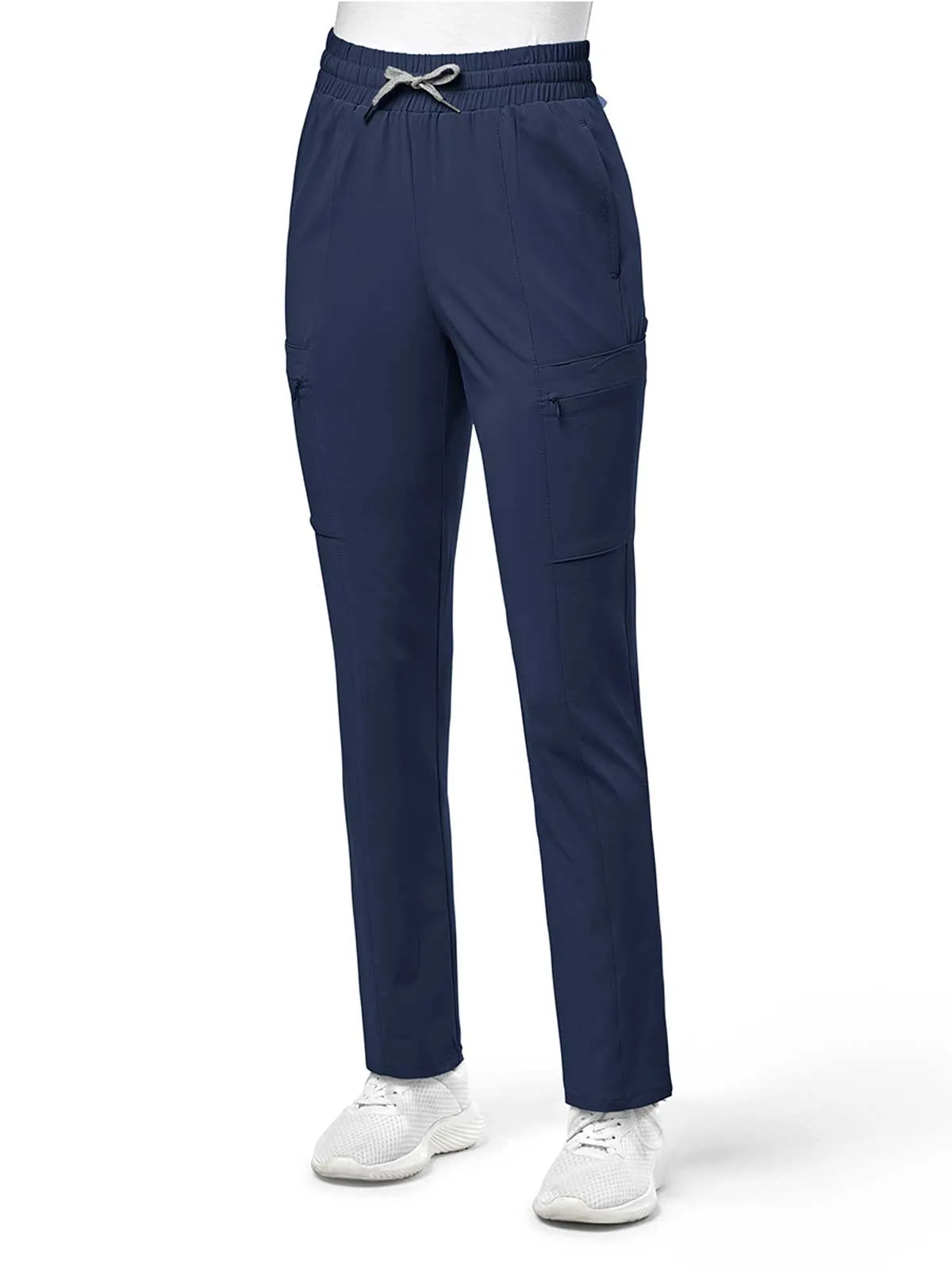 Renew - Women's High Waist Slim Leg Scrub Pant