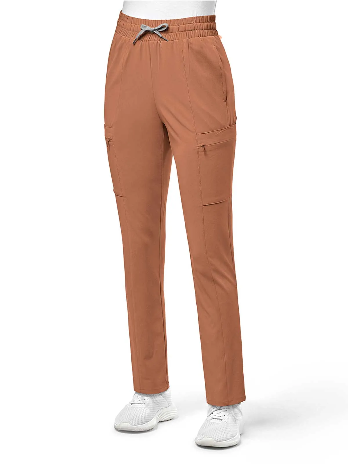 Renew - Women's High Waist Slim Leg Scrub Pant