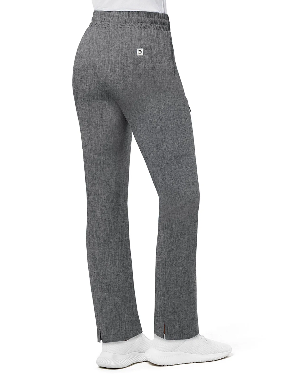 Renew - Women's High Waist Slim Leg Scrub Pant