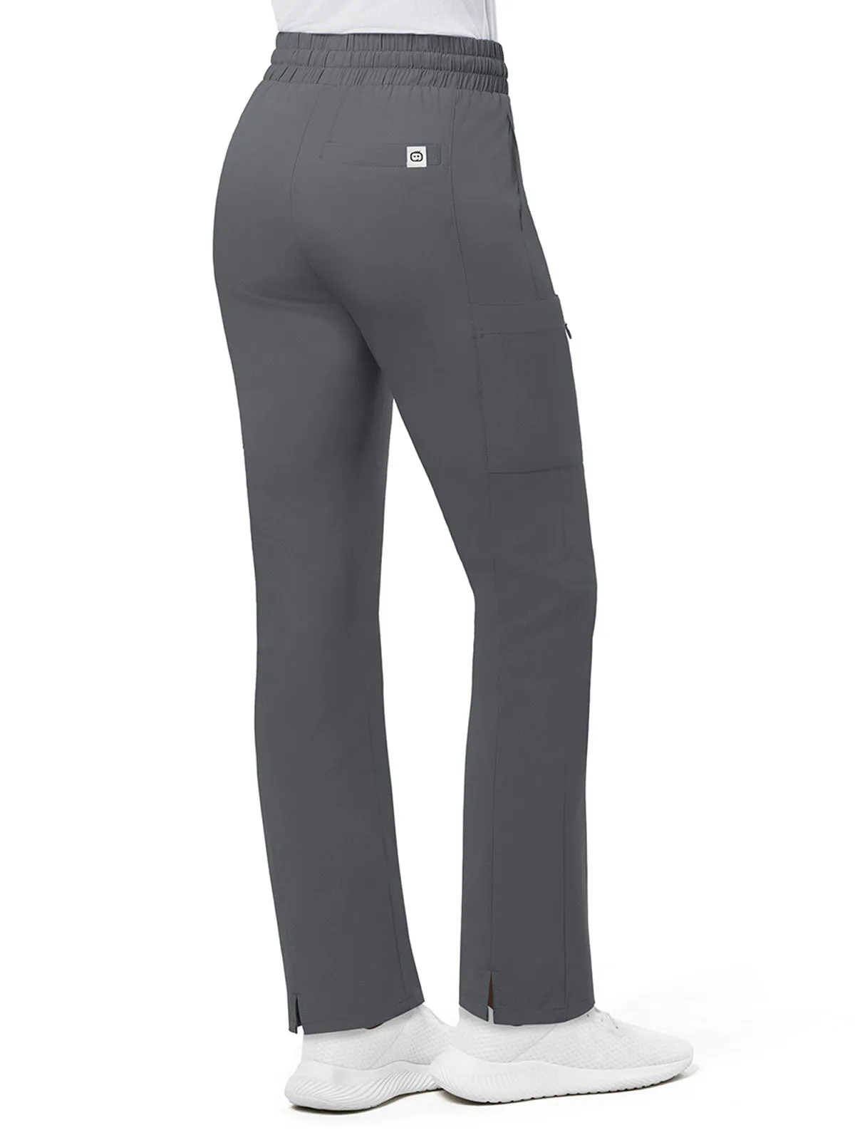 Renew - Women's High Waist Slim Leg Scrub Pant