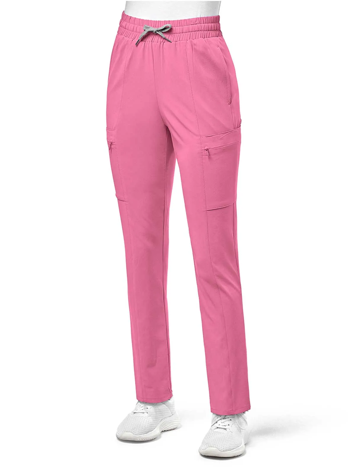 Renew - Women's High Waist Slim Leg Scrub Pant
