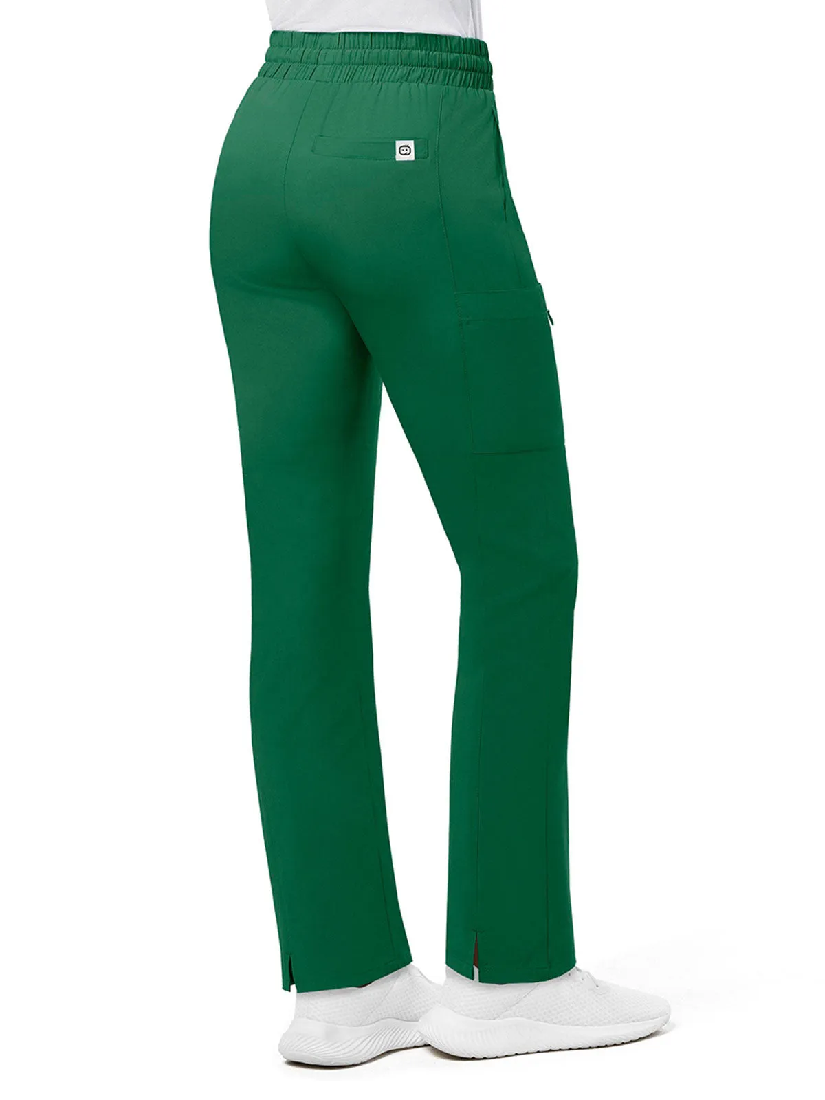 Renew - Women's High Waist Slim Leg Scrub Pant