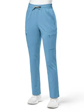 Renew - Women's High Waist Slim Leg Scrub Pant