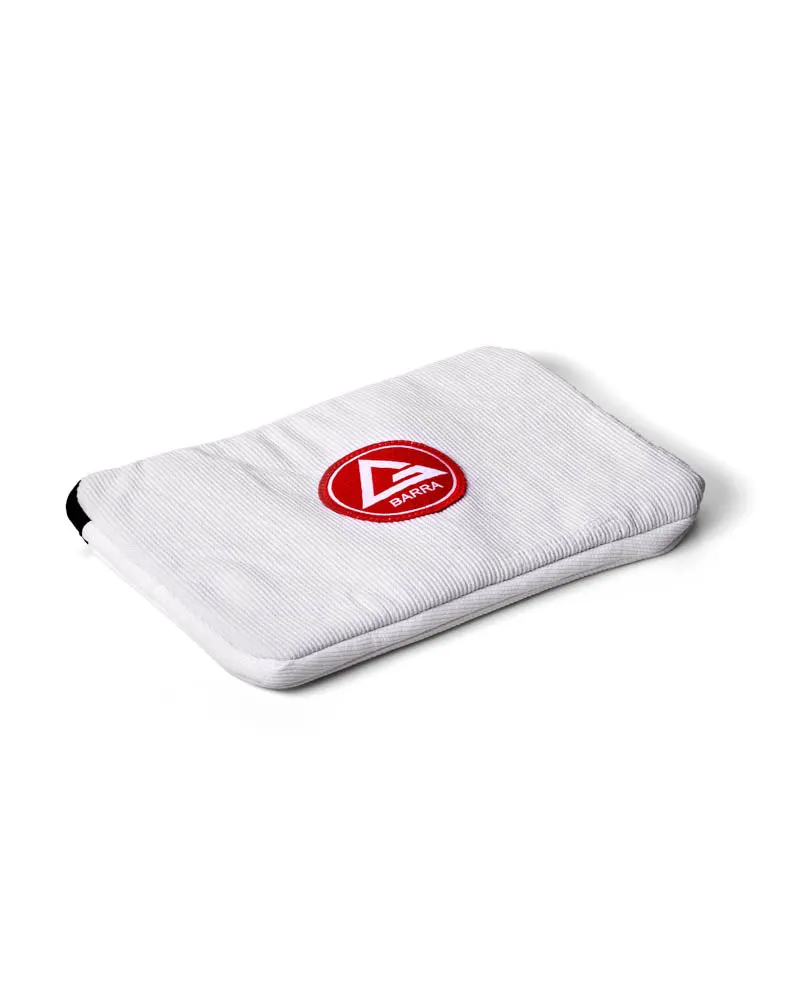 Repurposed Small Laptop Sleeve - White