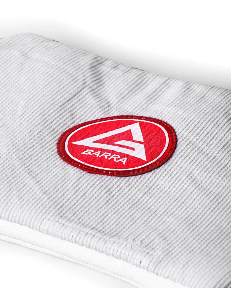Repurposed Small Laptop Sleeve - White