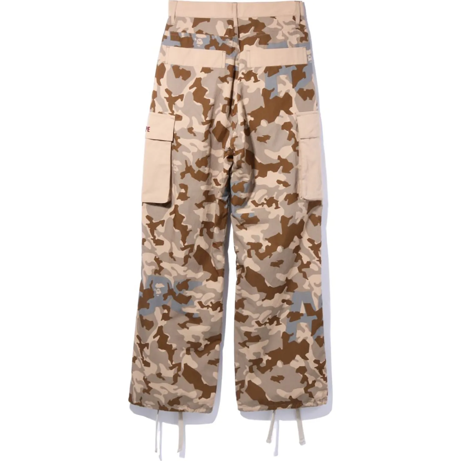 SAND CAMO 6 POCKET HIGH WAIST PANTS LADIES