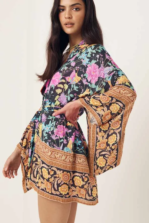 Short Length Gown Robe Kimono Duster Robe