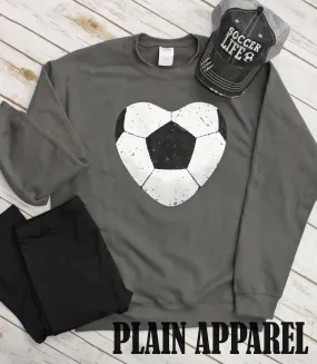 Soccer Heart Sweatshirt