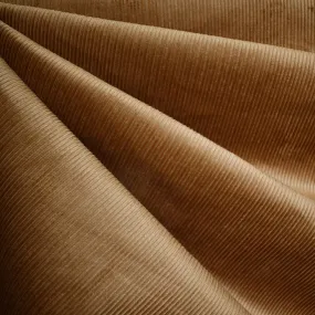 Stretch Mid Wale Corduroy Solid Cinnamon