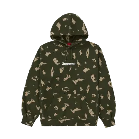 Supreme Box Logo Hooded Sweatshirt 'Olive Russian Camo'