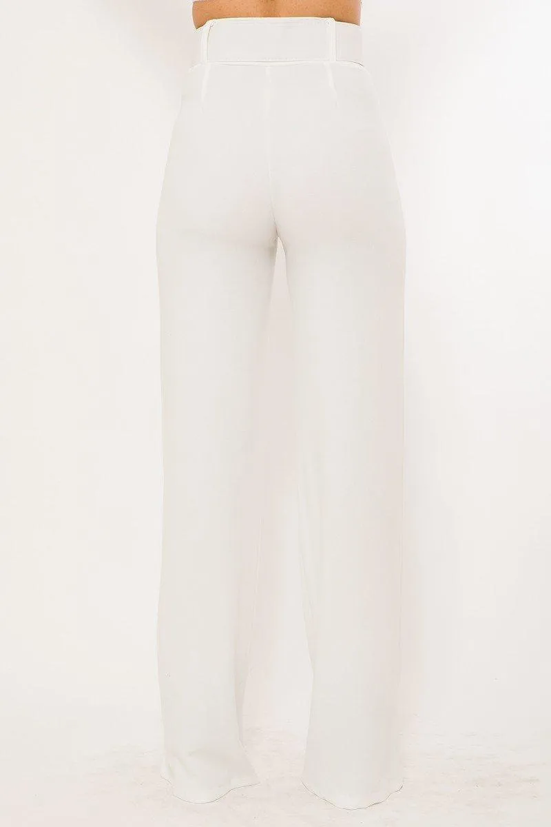 Tara Belted High Waist Pants