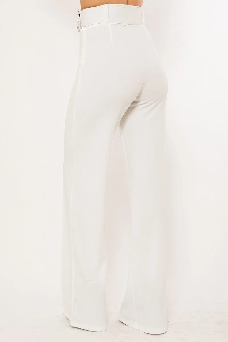 Tara Belted High Waist Pants