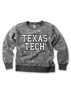 Texas Tech "Twinkle Star" TODDLER Fleece Pullover