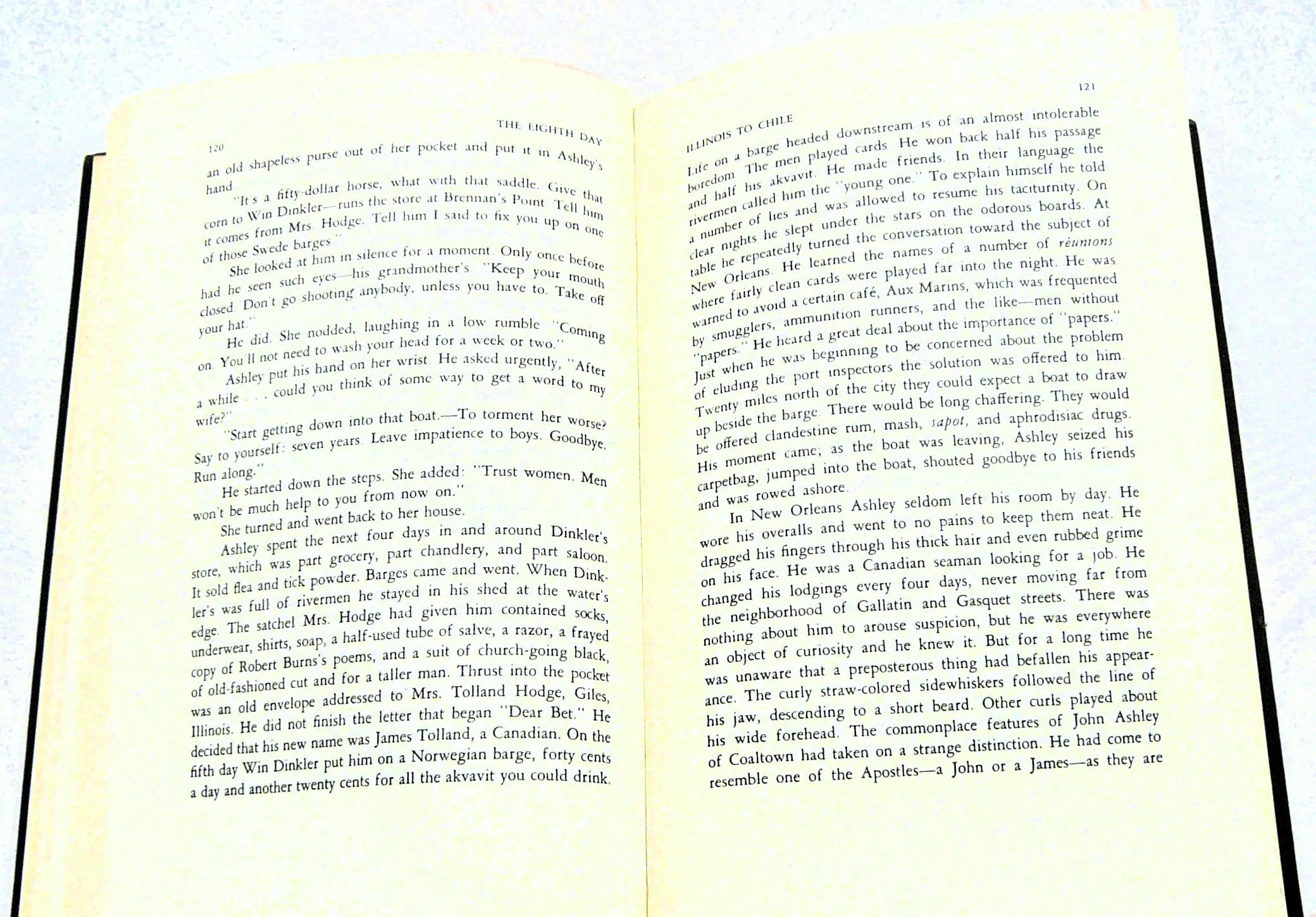 The Eighth Day by Thornton Wilder