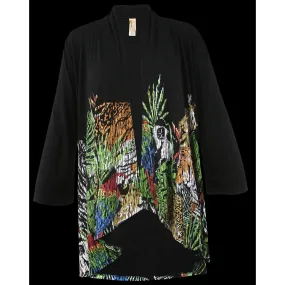The Jungle Black Kimono, by A Walk In The Park®