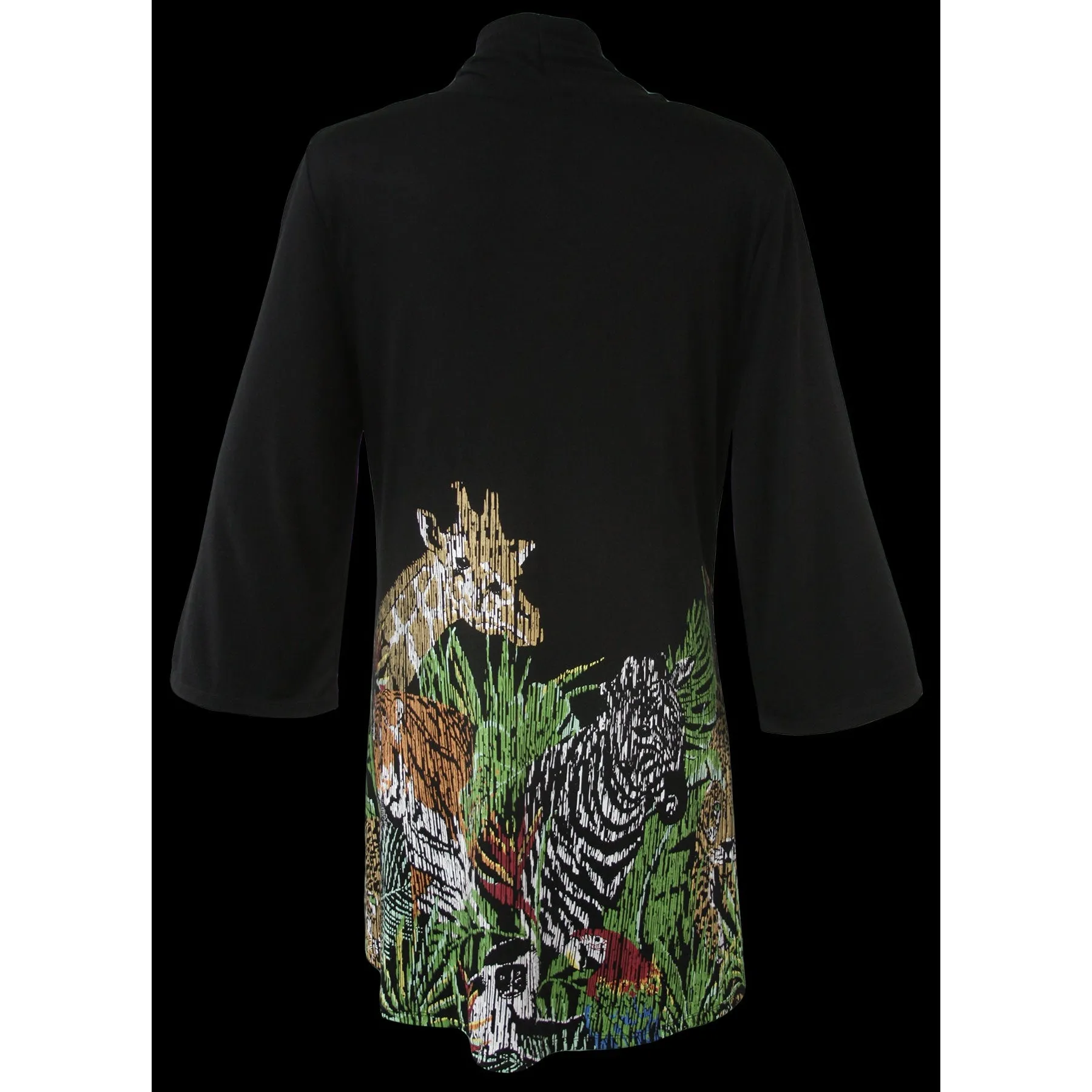 The Jungle Black Kimono, by A Walk In The Park®