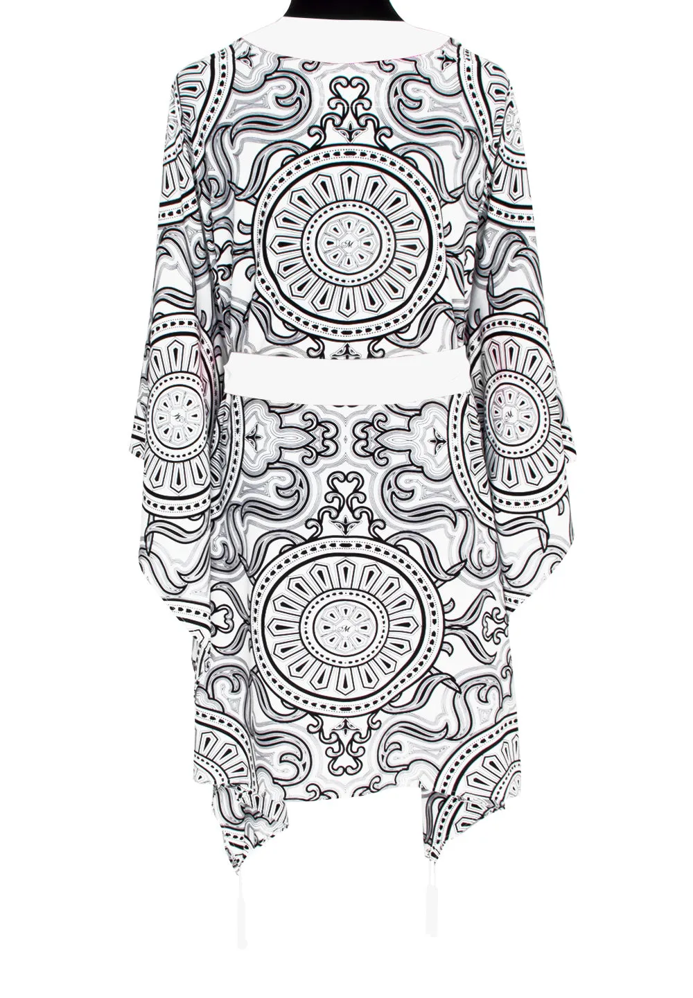 Tribal - Moon Kimono (Off-White)
