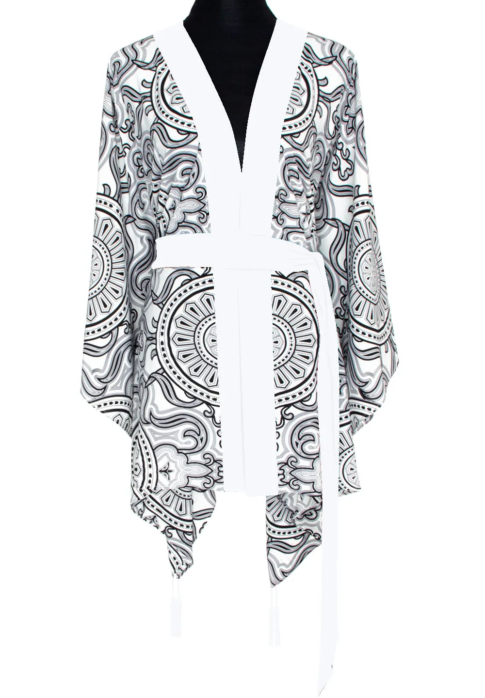Tribal - Moon Kimono (Off-White)