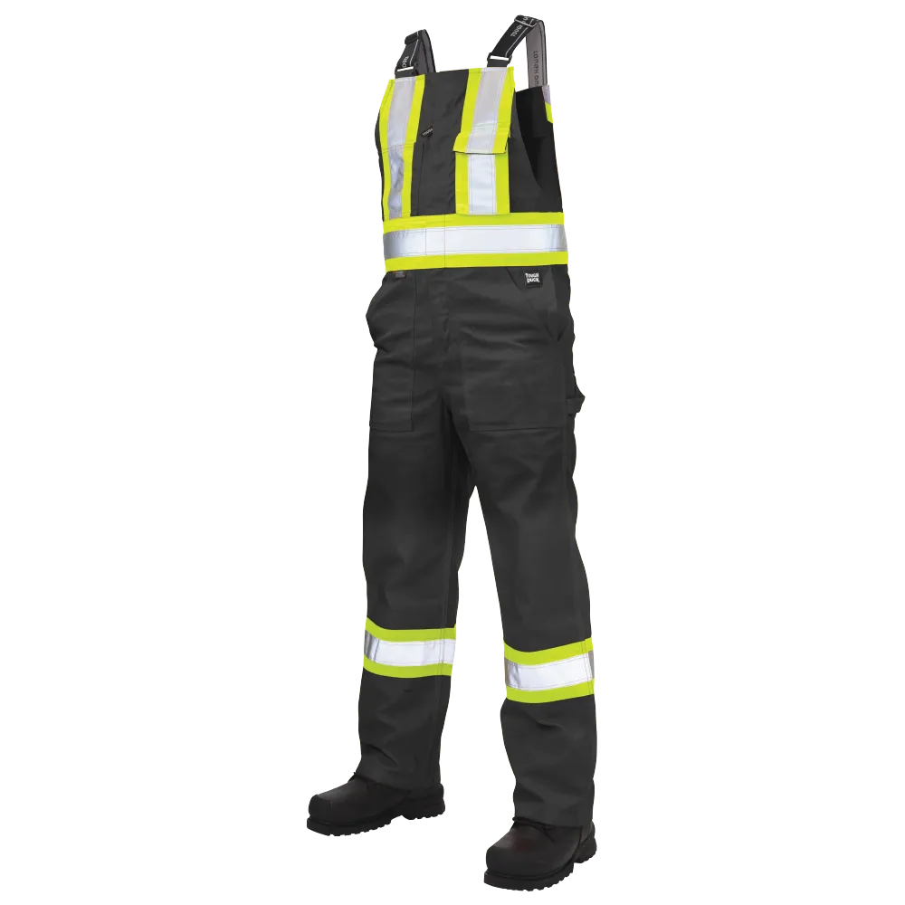 Twill Unlined Safety Bib Overall by Tough Duck - Style S769