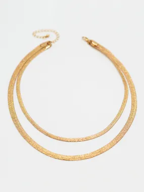 Two Layer Chain Necklace