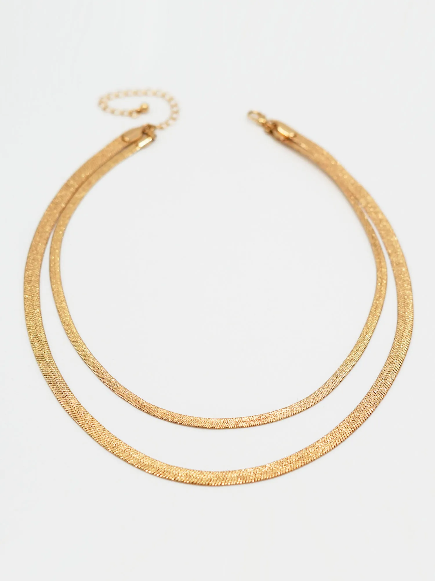Two Layer Chain Necklace