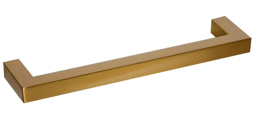 U-Shaped Brass Drawer Pulls - Various Sizes