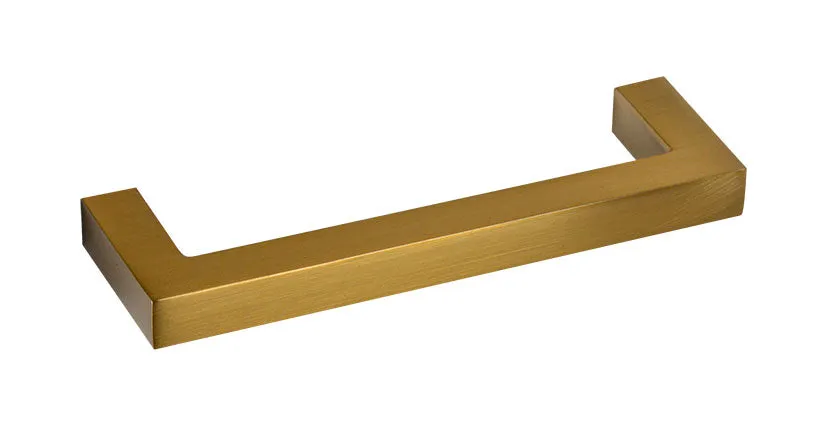 U-Shaped Brass Drawer Pulls - Various Sizes
