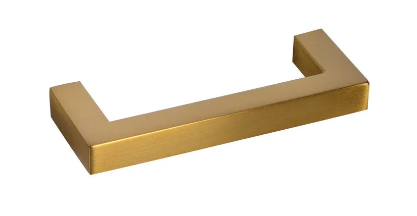U-Shaped Brass Drawer Pulls - Various Sizes