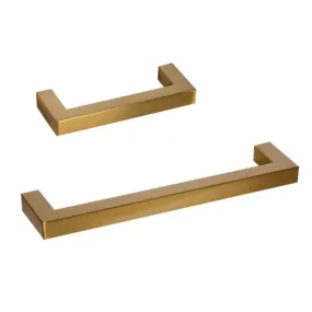 U-Shaped Brass Drawer Pulls - Various Sizes