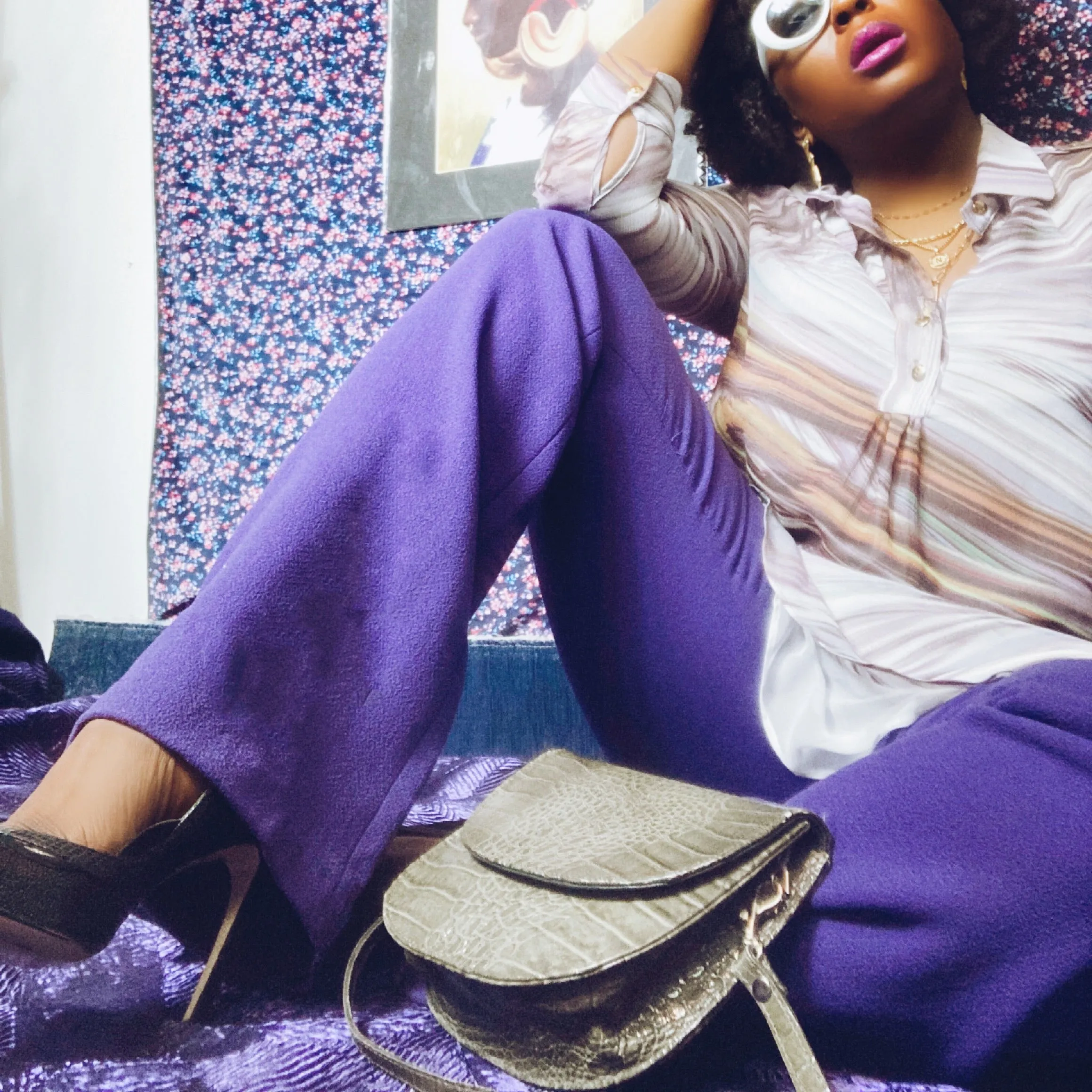 Uffizi Wool Crepe Pants