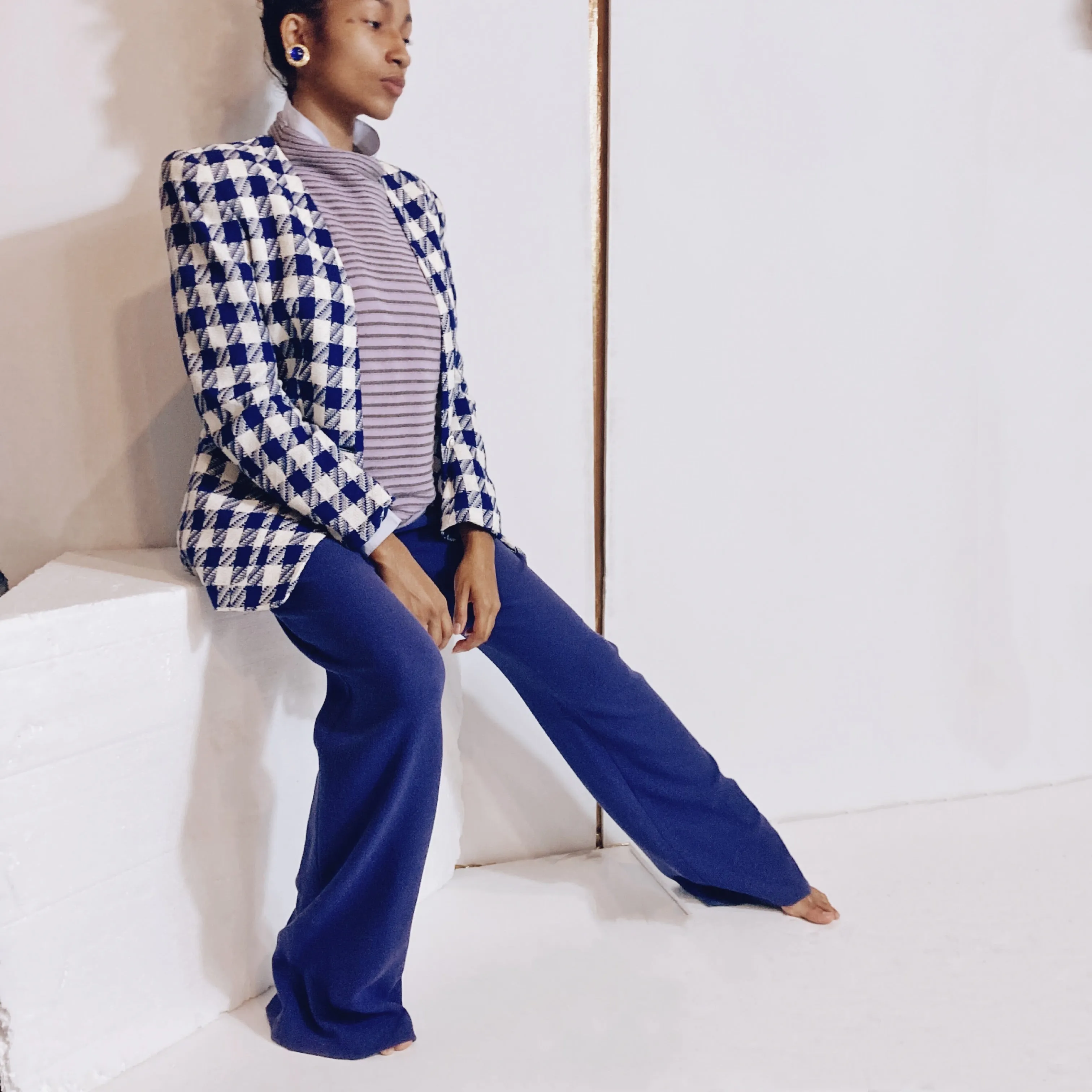 Uffizi Wool Crepe Pants
