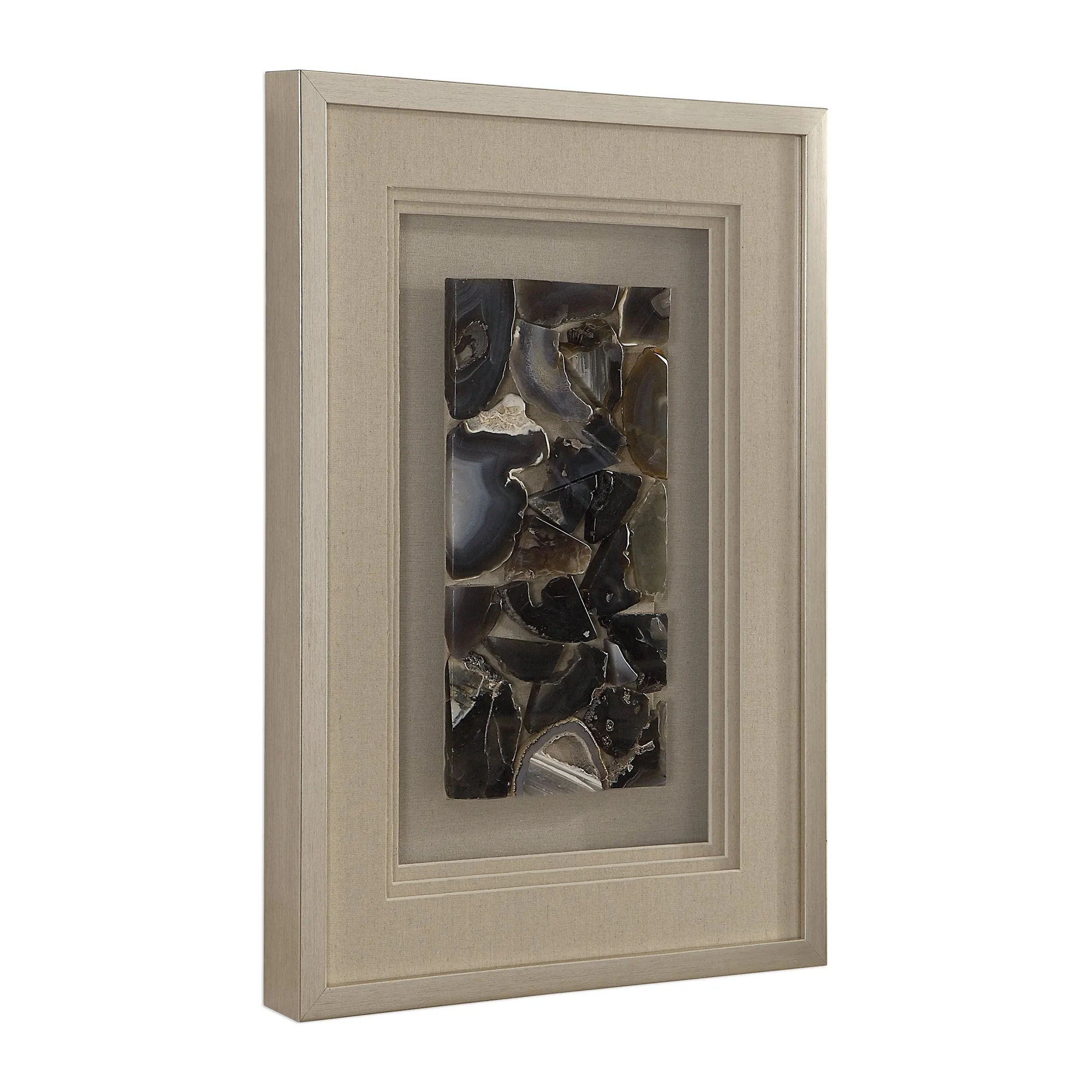 Uttermost Seana Agate Stone Shadow Box