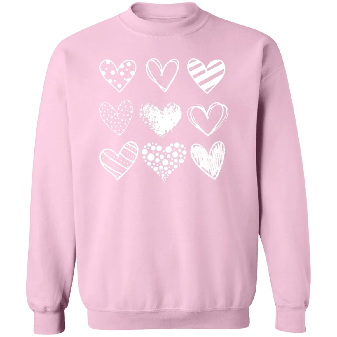 Valentines Hearts Sweatshirt