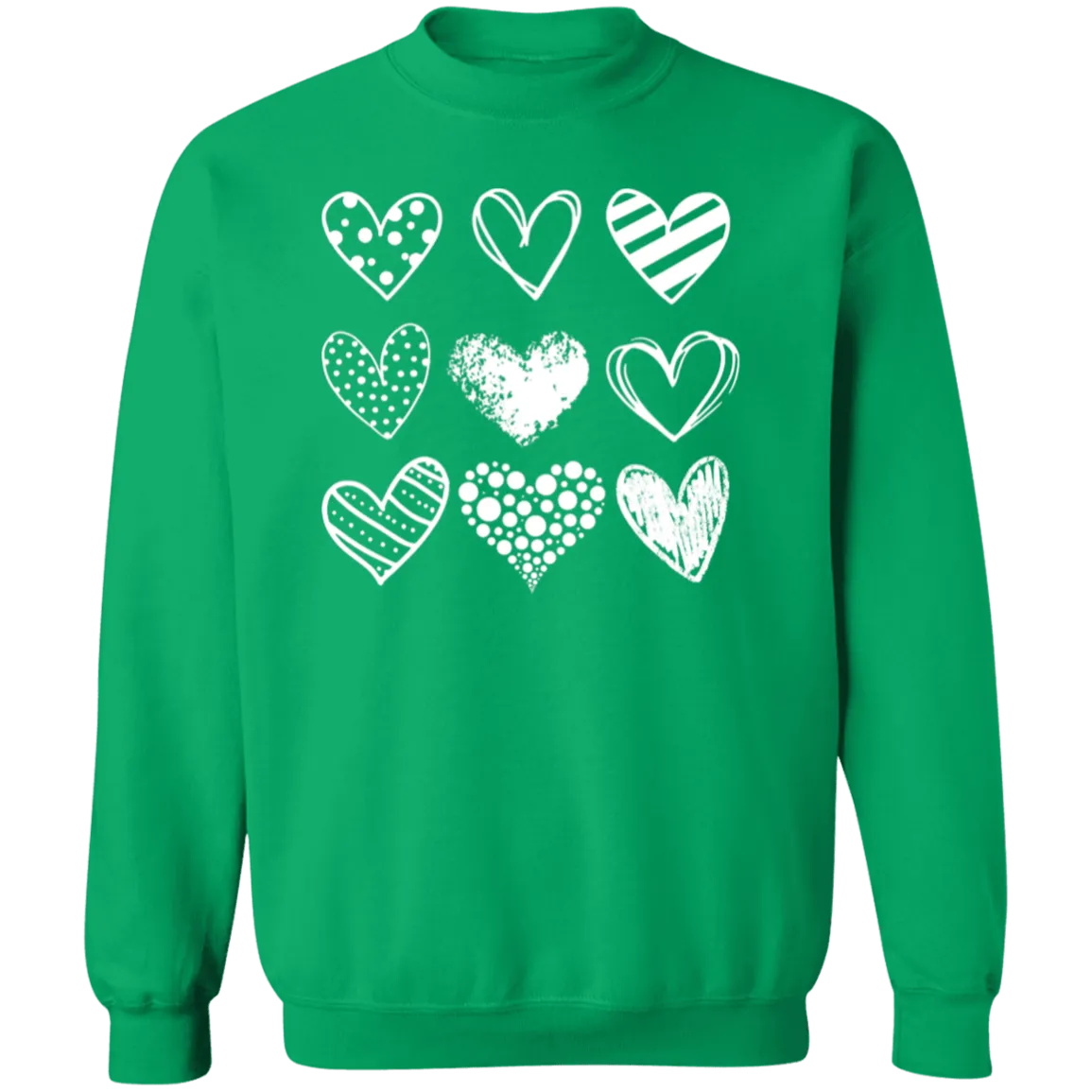 Valentines Hearts Sweatshirt