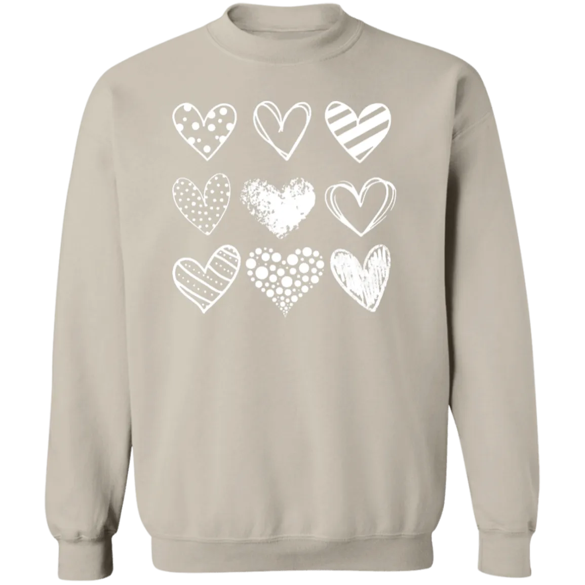 Valentines Hearts Sweatshirt