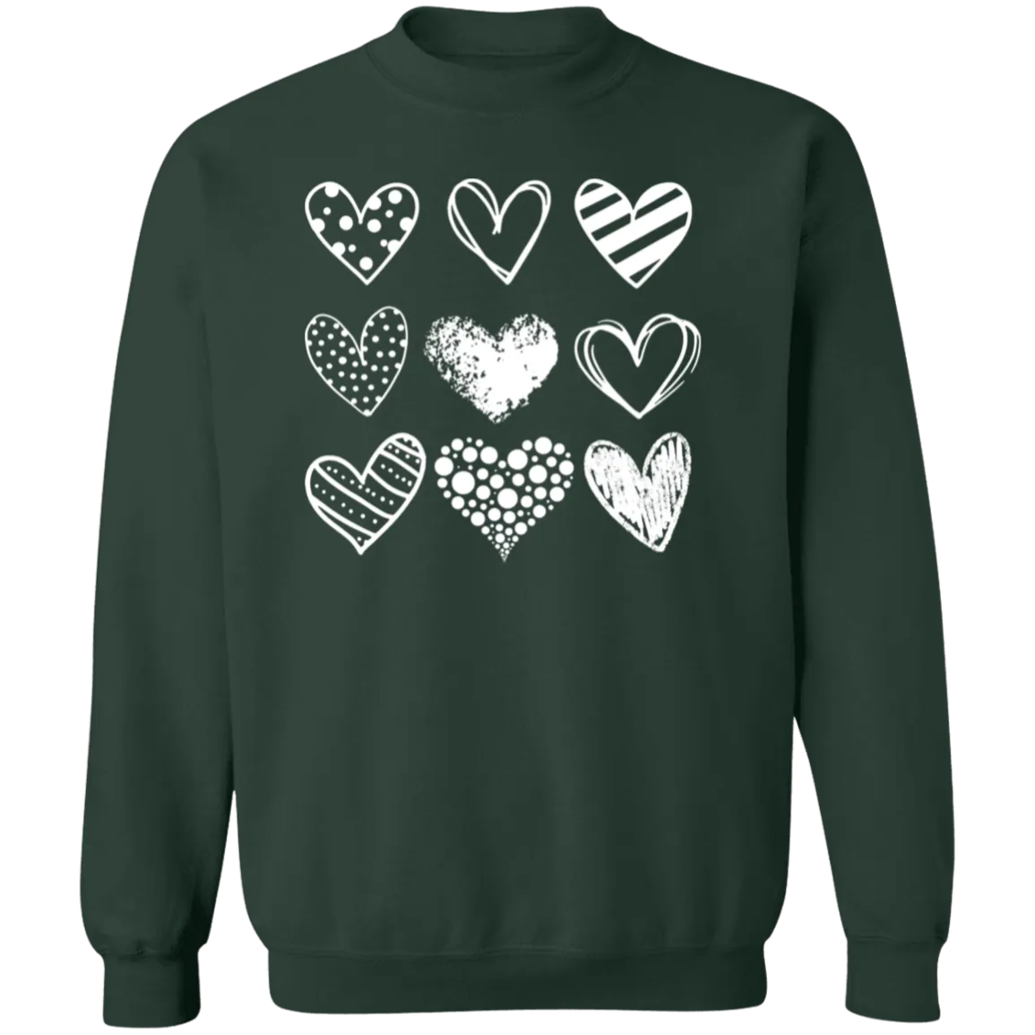 Valentines Hearts Sweatshirt