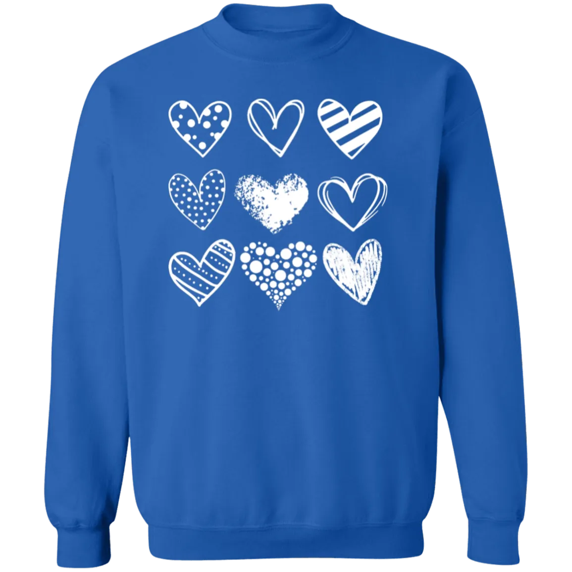 Valentines Hearts Sweatshirt