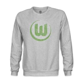 VfL Wolfsburg Color Badge Crewneck Sweatshirt - Grey