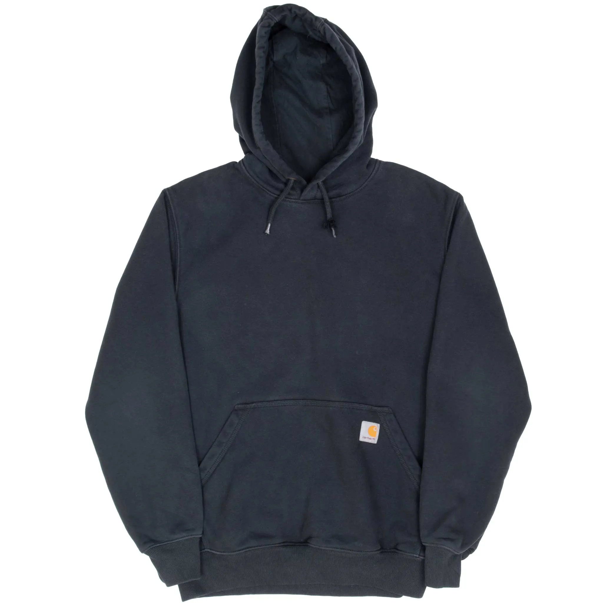 VINTAGE CARHARTT CLASSIC BLACK HOODIE SWEATSHIRT SMALL