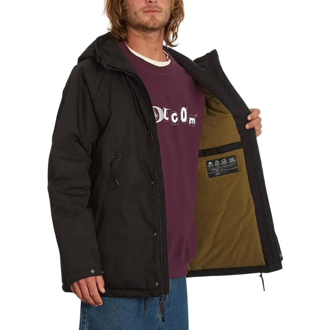 Volcom Stoke Stone Jacket - Black