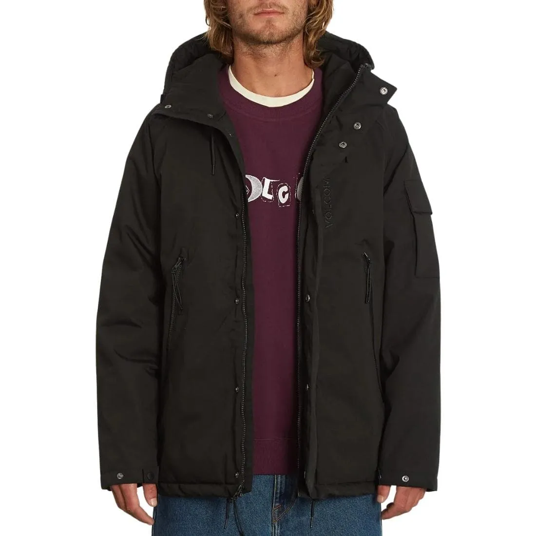 Volcom Stoke Stone Jacket - Black