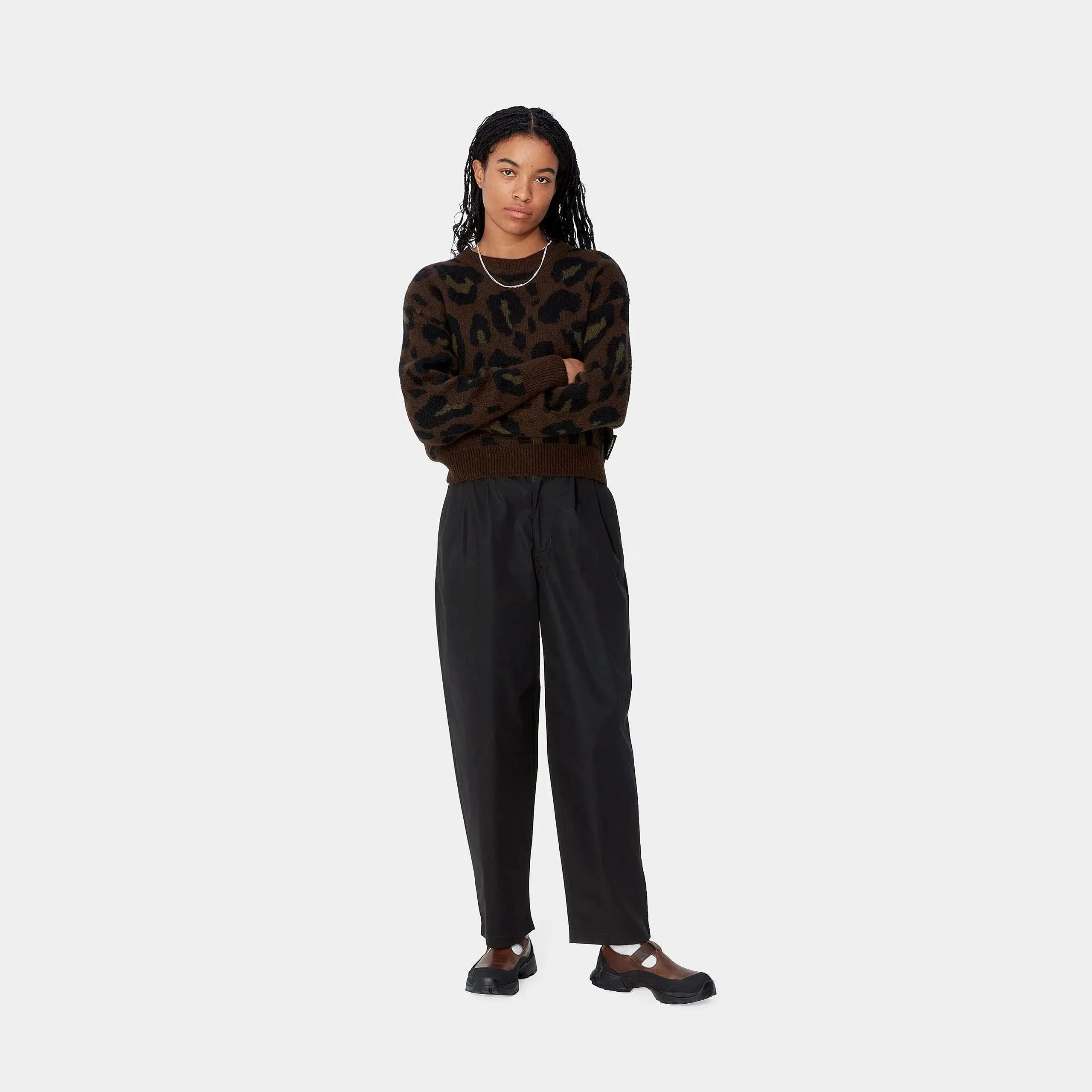 W' Franky Pant - Black