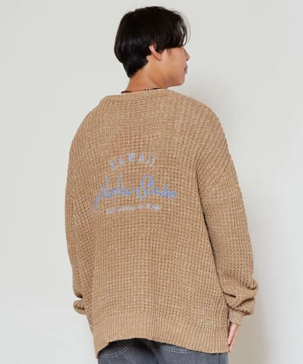 Waffle Pullover